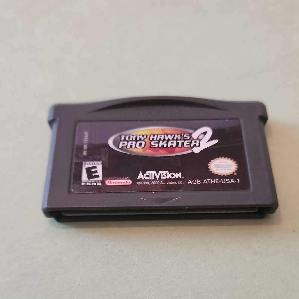 Tony Hawk's Pro Skater 2 Game Cartridge - Black